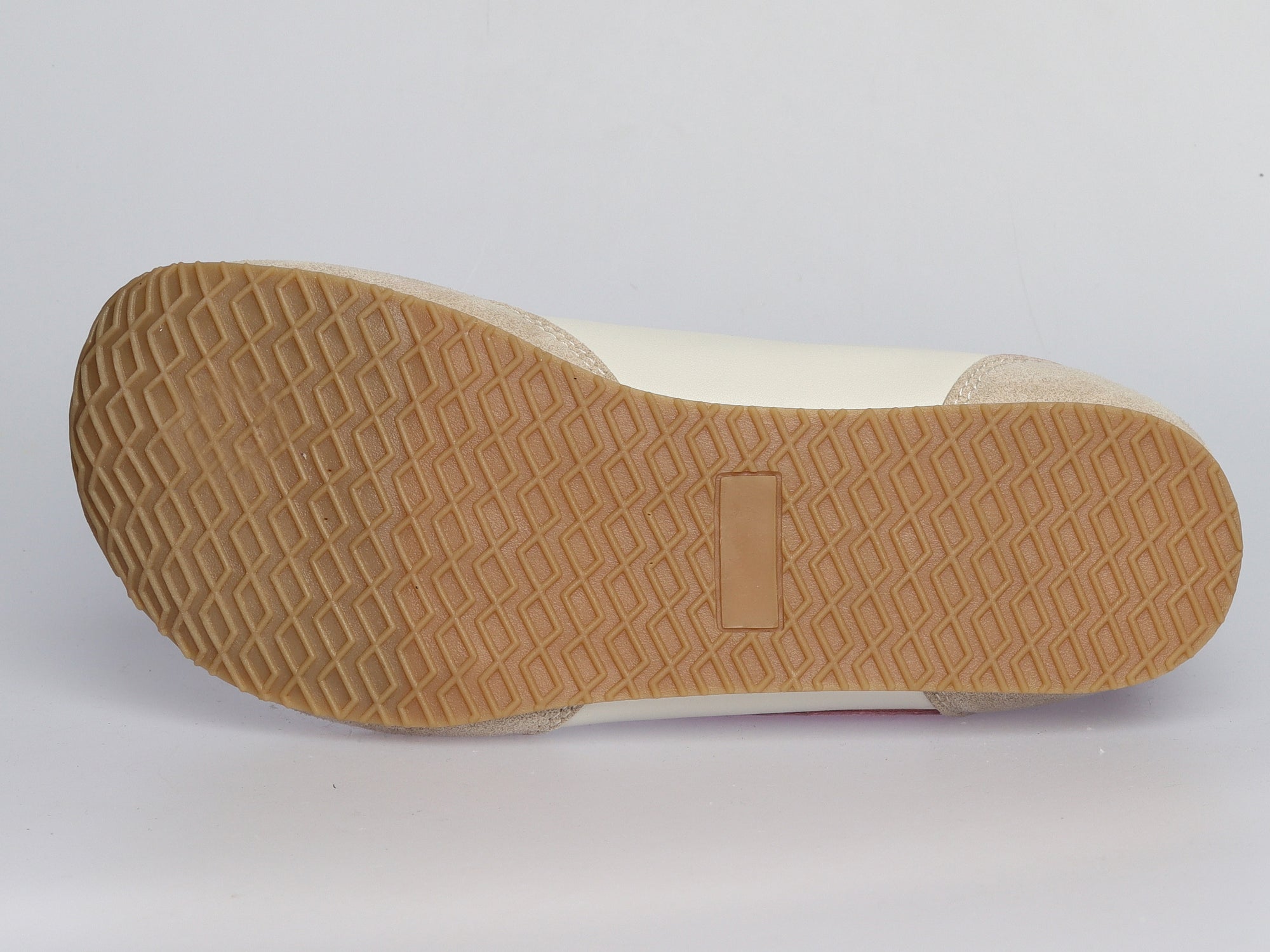 Damen Sneaker aus Veloursleder und Leder in Creme-rosa | LA BALLERINA | Art. W26028 - La Ballerina