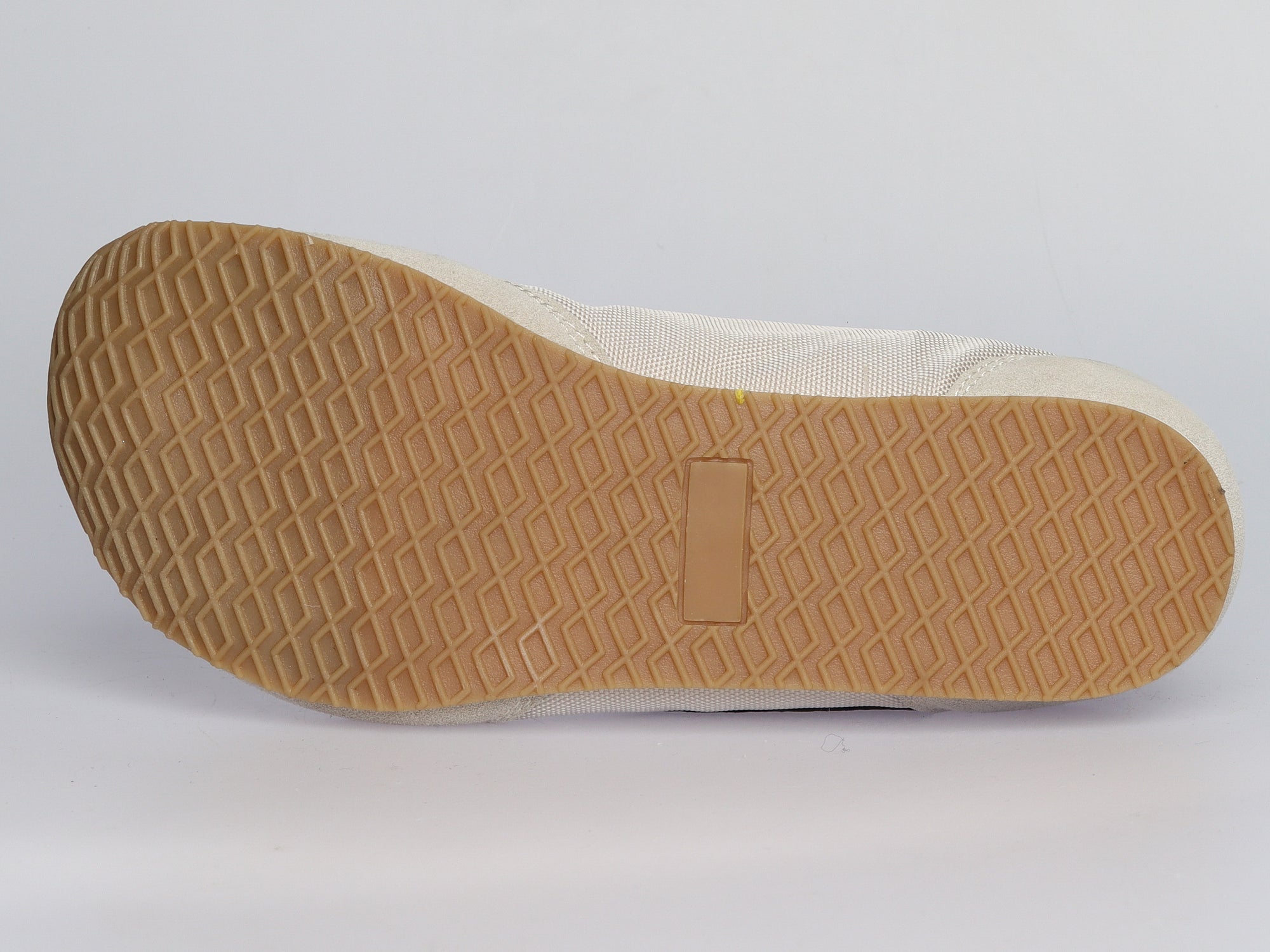 Damen Sneaker aus Veloursleder und Canvas in Beige | LA BALLERINA | Art. W25957 - La Ballerina