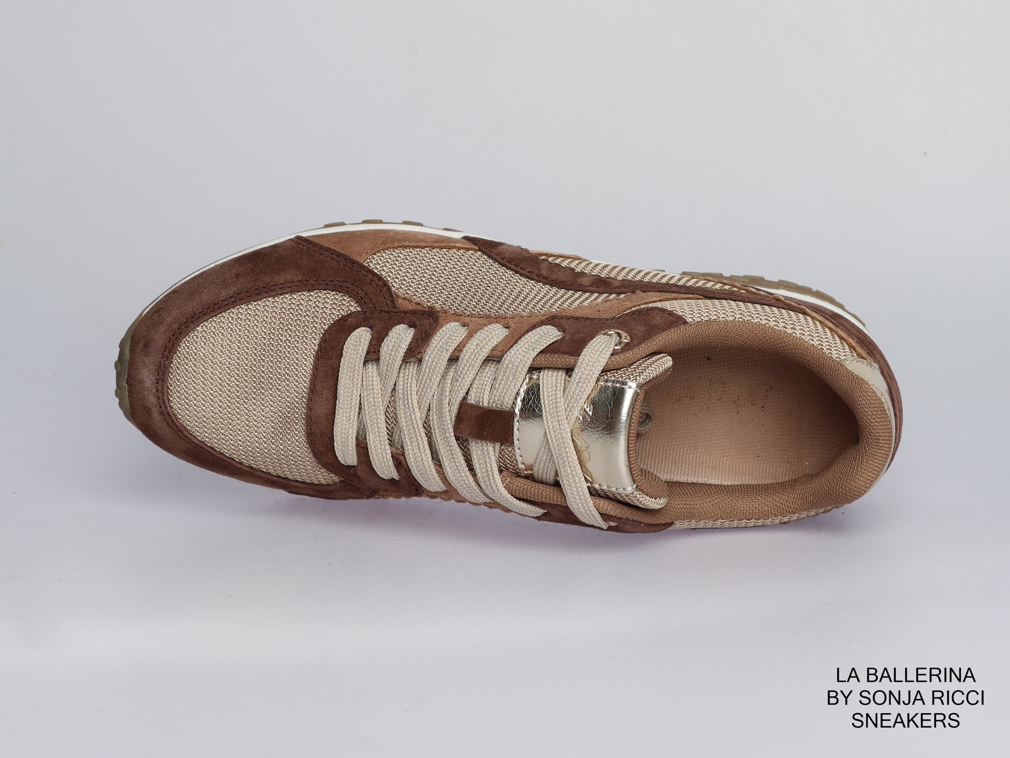 LA BALLERINA Sneaker  W26043 – Marrone