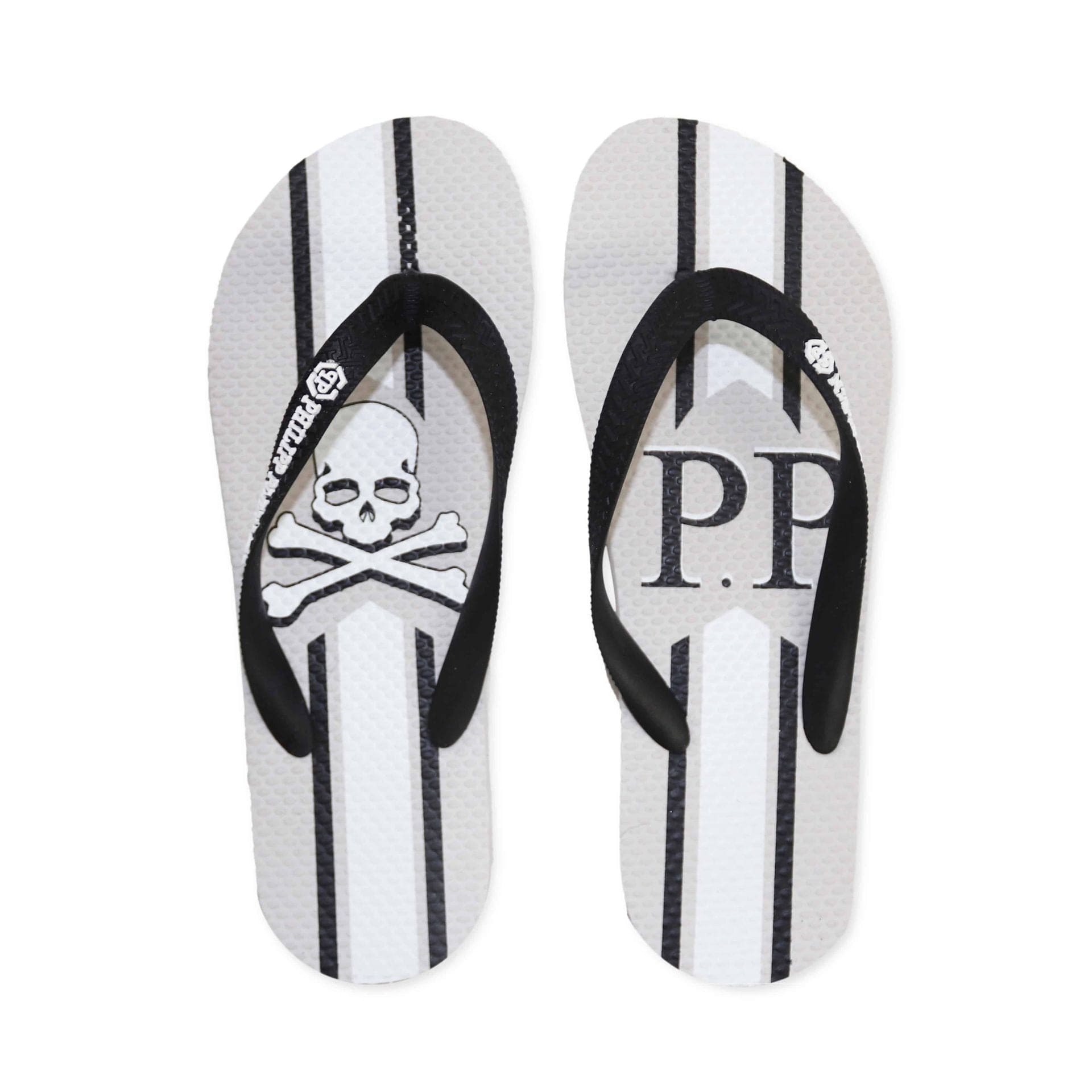 Philipp Plein Flip Flops BRD_90394_GREY - La Ballerina